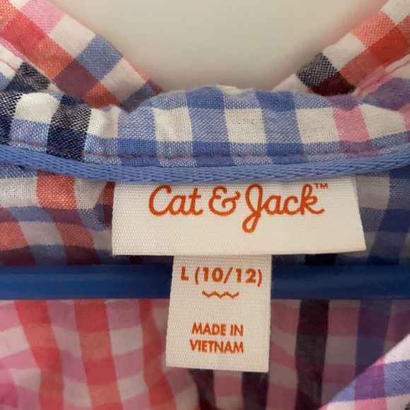 collar button down plaid shirt - Picture 3 of 9